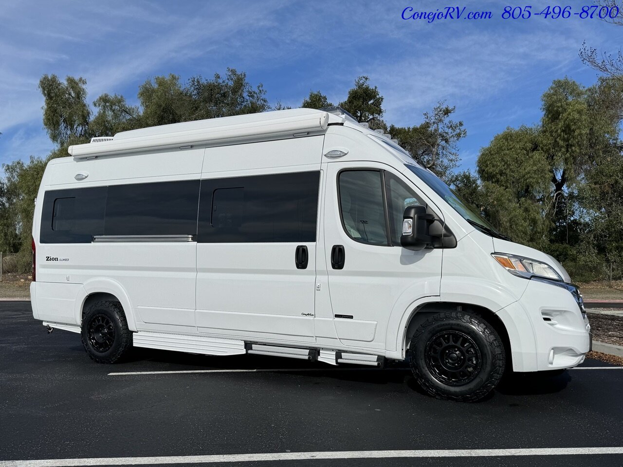 2024 Roadtrek Zion Slumber 3500 EXT 600AH Lithium System Power Rear Lounge  Pop Top - Photo 3 - Thousand Oaks, CA 91360