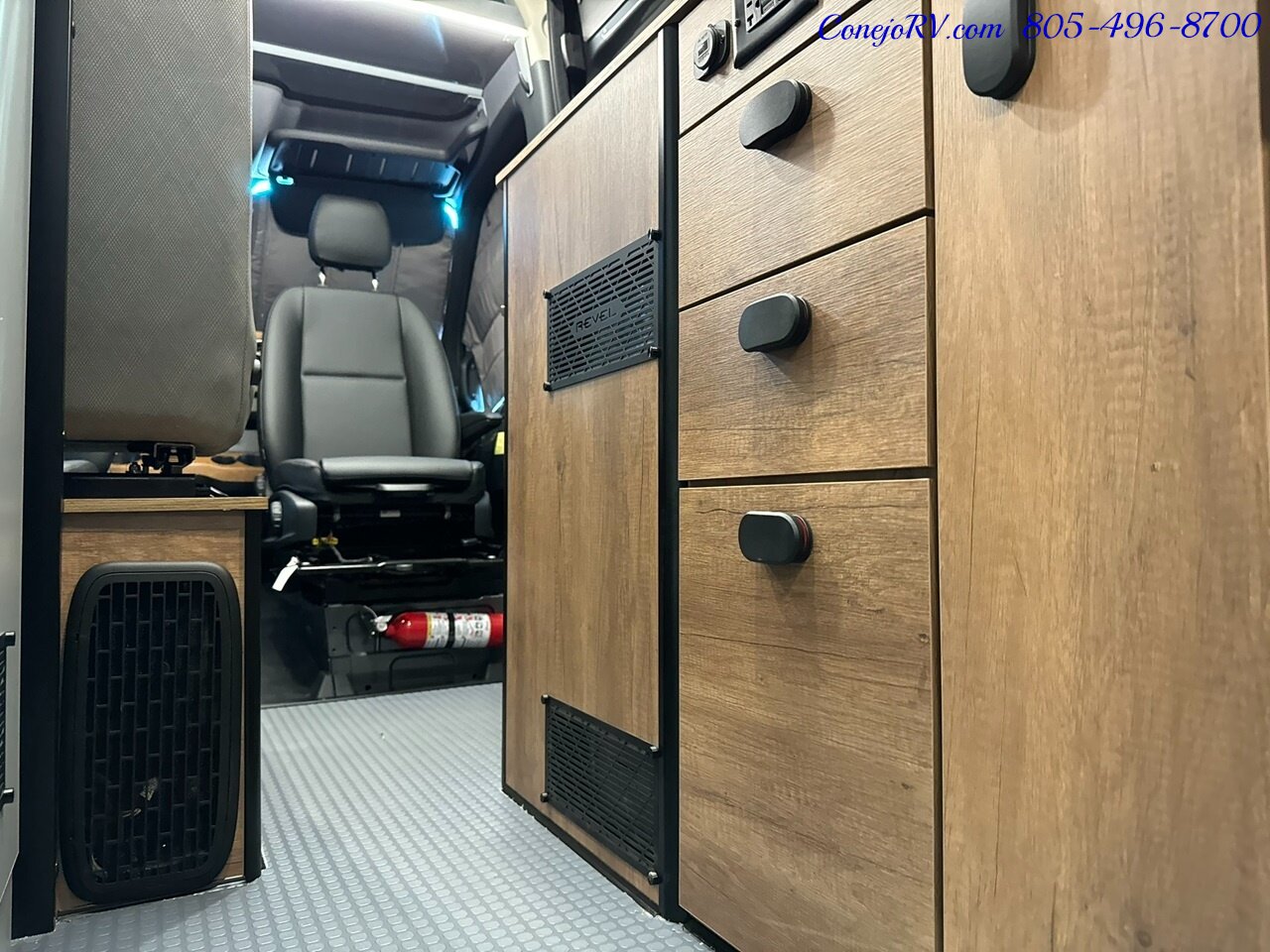 2025 Winnebago Revel 44E AWD Sprinter Mercedes Turbo Diesel, 16.8KWH  Lithionics System - Photo 17 - Thousand Oaks, CA 91360