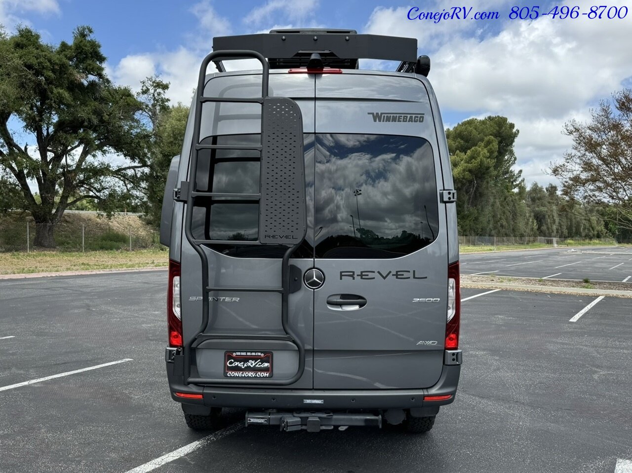 2025 Winnebago Revel 44E AWD Sprinter Mercedes Turbo Diesel, 16.8KWH  Lithionics System - Photo 44 - Thousand Oaks, CA 91360