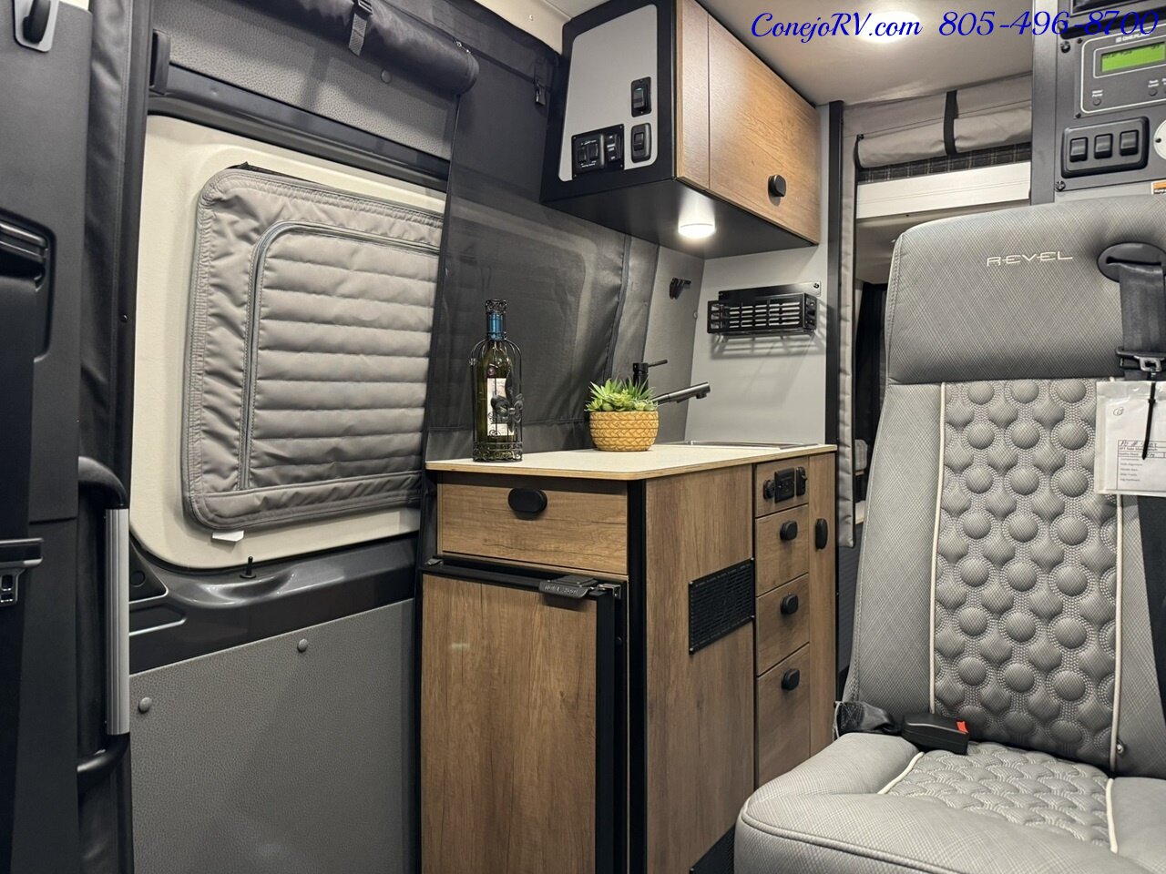 2025 Winnebago Revel 44E AWD Sprinter Mercedes Turbo Diesel, 16.8KWH  Lithionics System - Photo 7 - Thousand Oaks, CA 91360