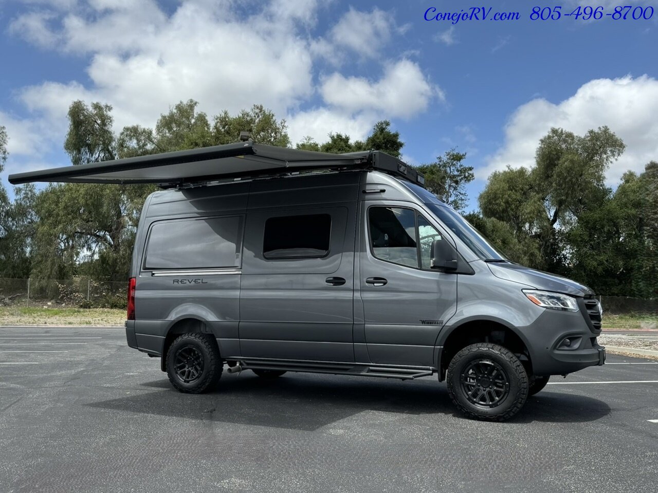 2025 Winnebago Revel 44E AWD Sprinter Mercedes Turbo Diesel, 16.8KWH  Lithionics System - Photo 42 - Thousand Oaks, CA 91360