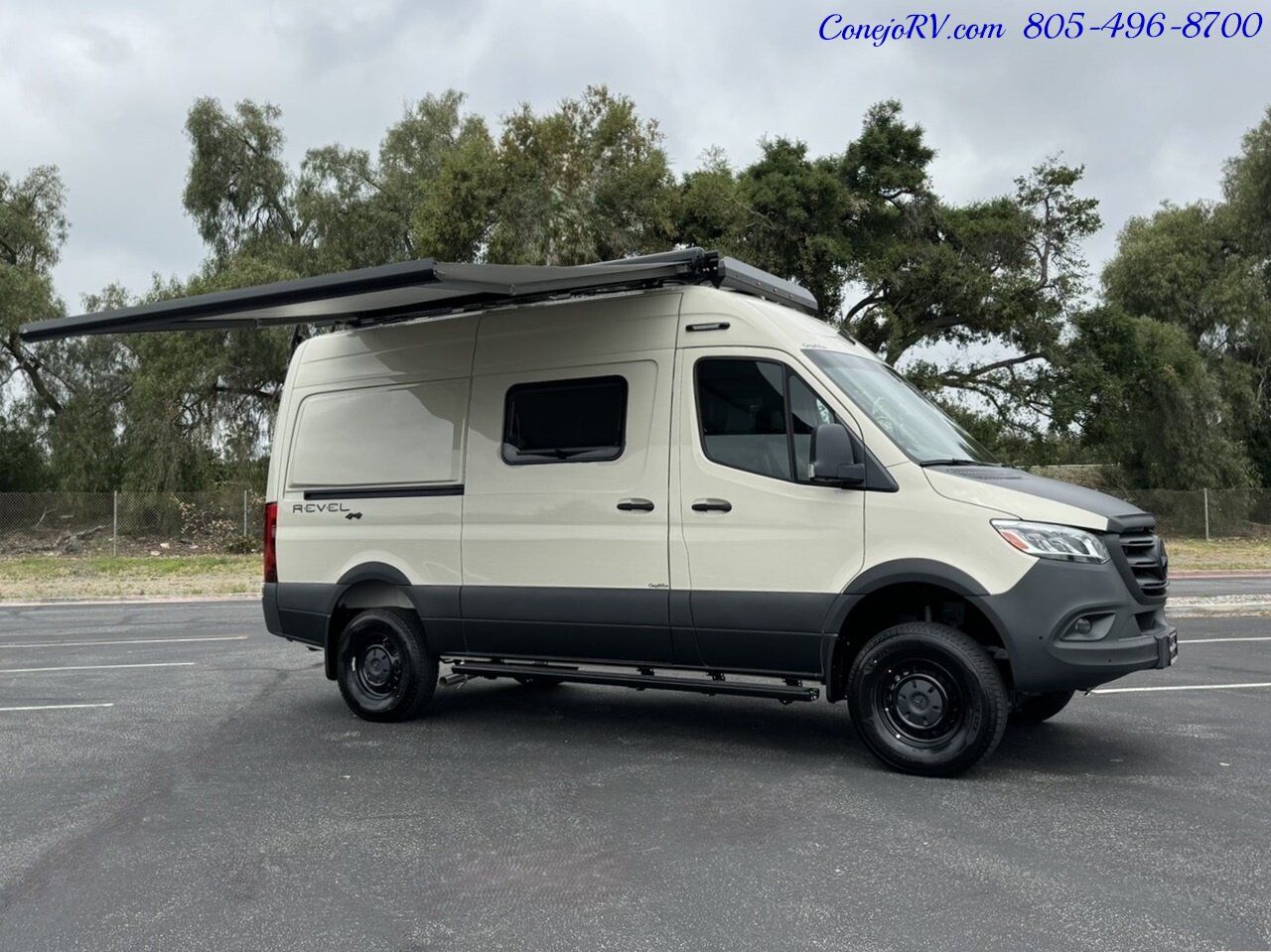 2024 Winnebago Revel 44E 4X4 Sprinter Mercedes Turbo Diesel, 320 AH Lithium   - Photo 43 - Thousand Oaks, CA 91360