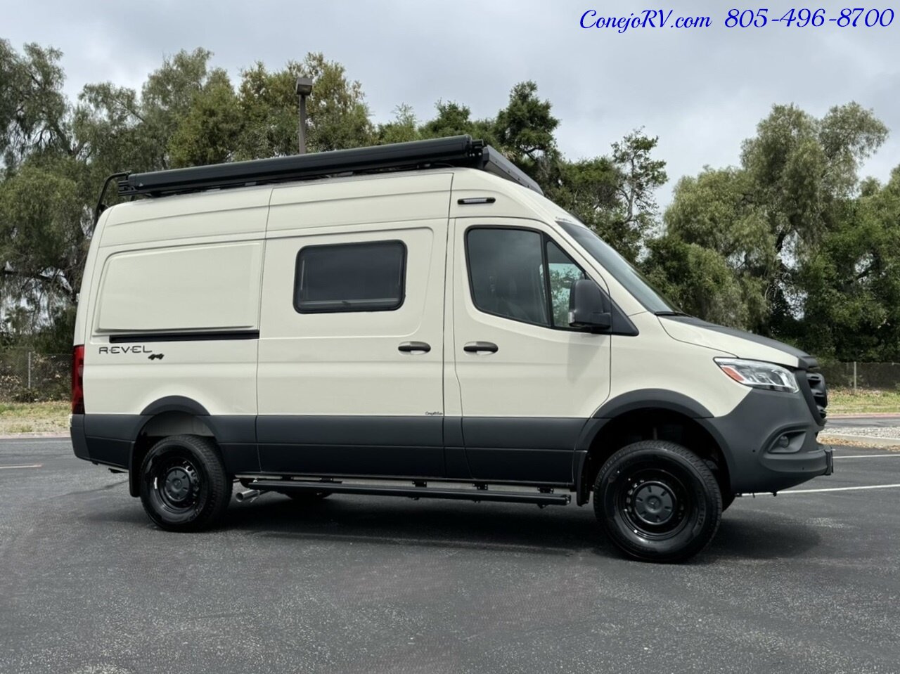 2024 Winnebago Revel 44E 4X4 Sprinter Mercedes Turbo Diesel, 320 AH Lithium   - Photo 3 - Thousand Oaks, CA 91360