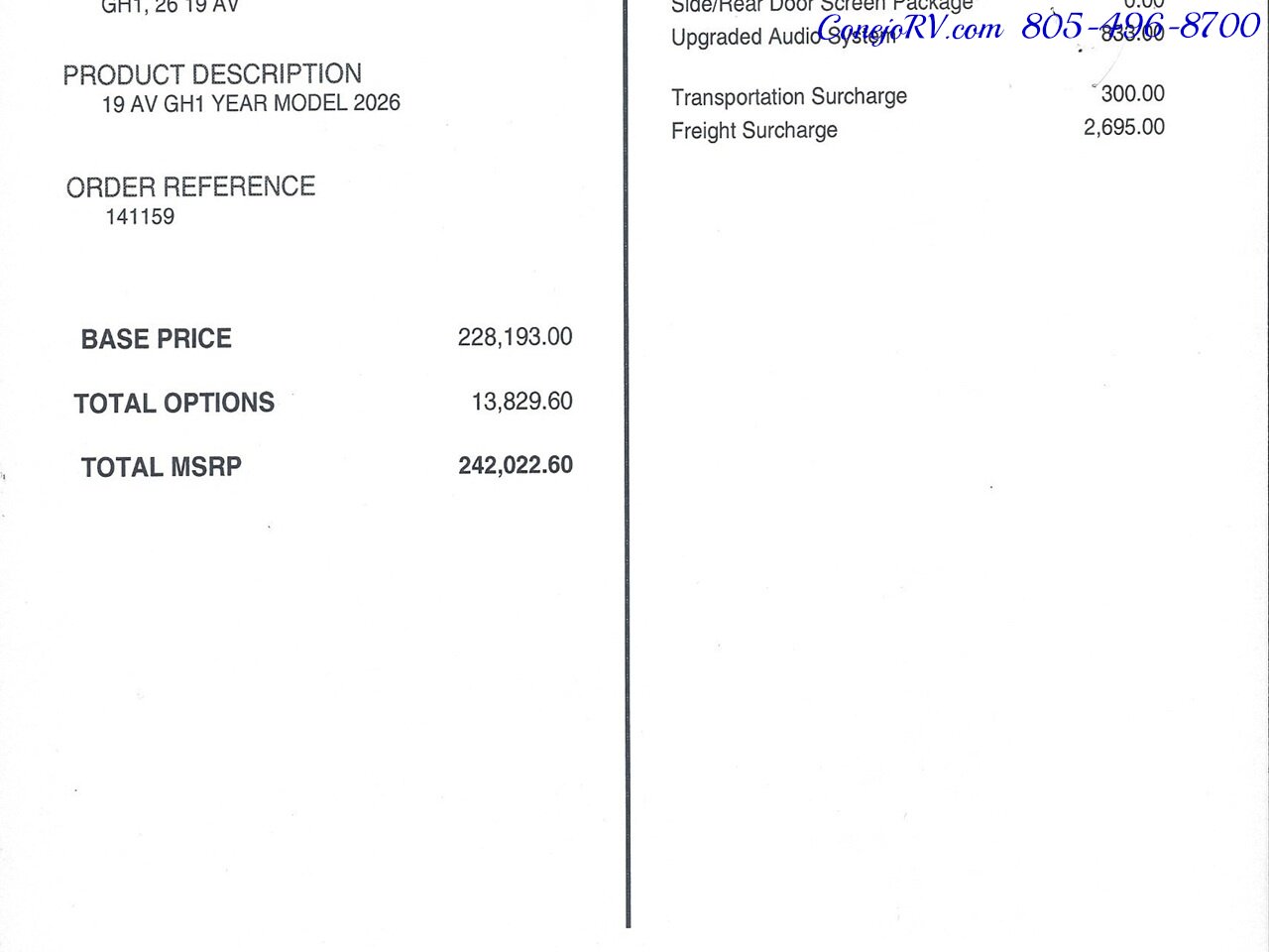 2026 Tiffin GH1 AWD Sprinter Mercedes Turbo Diesel 540AH Battle  Born Lithium Ion - Photo 50 - Thousand Oaks, CA 91360