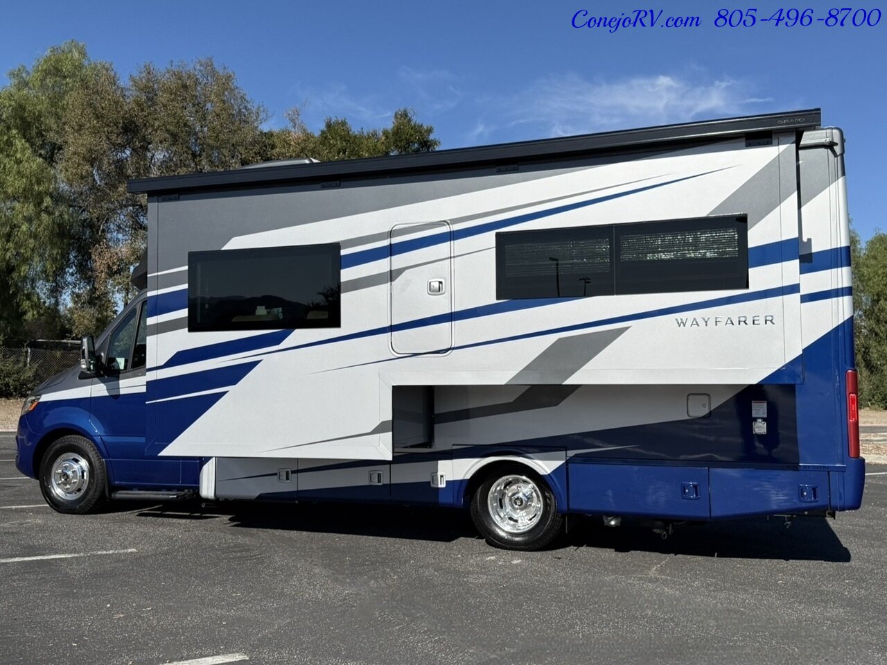 2026 Tiffin Wayfarer 25XPW Full Wall Slide-Out Theater Seats Mercedes Turbo  Diesel Full Body Paint - Photo 19 - Thousand Oaks, CA 91360