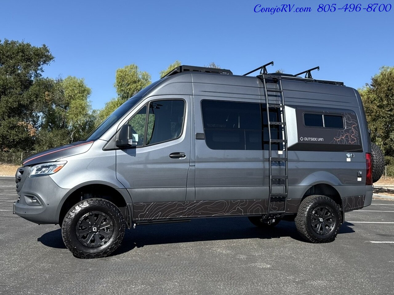 2024 Outside Van Syncline Mercedes 144 Turbo Diesel 1030AH Lithium AWD Adventure Van Custom Upgrades DEALER DEMO - Photo 1 - Thousand Oaks, CA 91360