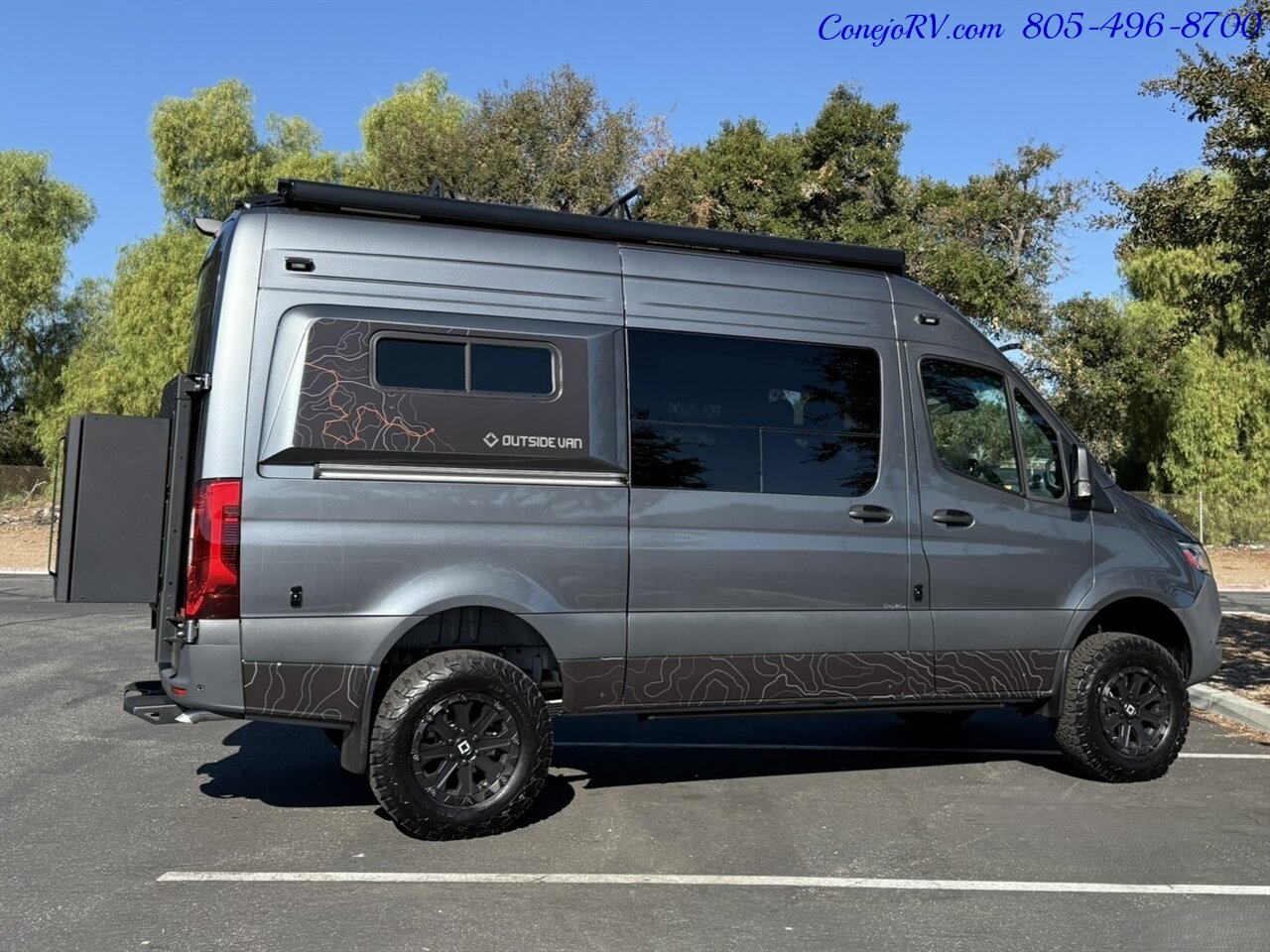 2024 Outside Van Syncline Mercedes 144 Turbo Diesel 1030AH Lithium AWD Adventure Van Custom Upgrades DEALER DEMO - Photo 4 - Thousand Oaks, CA 91360
