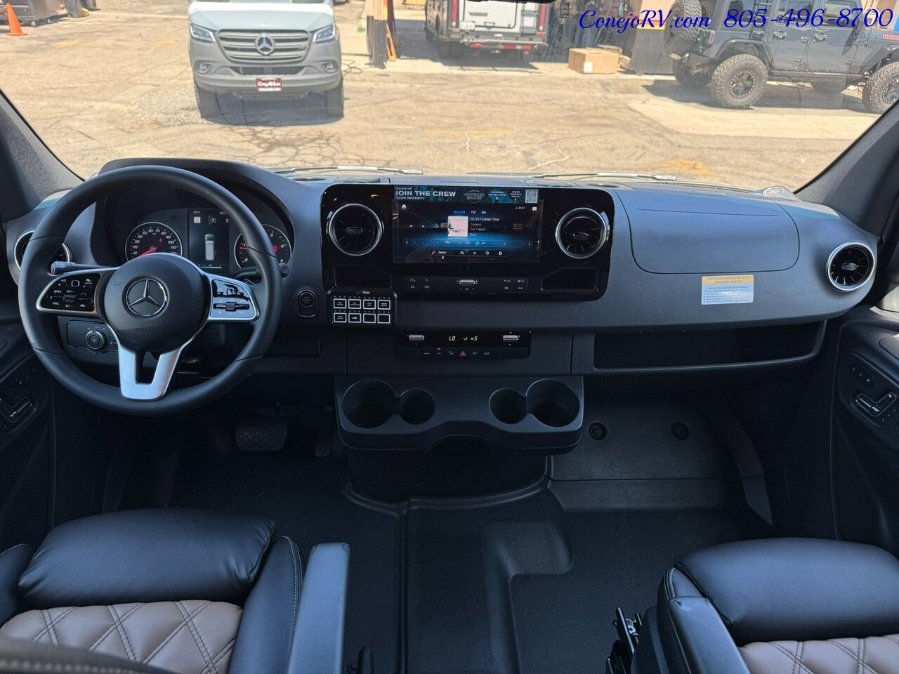 2024 Outside Van Syncline Mercedes 144 Turbo Diesel 1030AH Lithium AWD Adventure Van Custom Upgrades DEALER DEMO - Photo 41 - Thousand Oaks, CA 91360