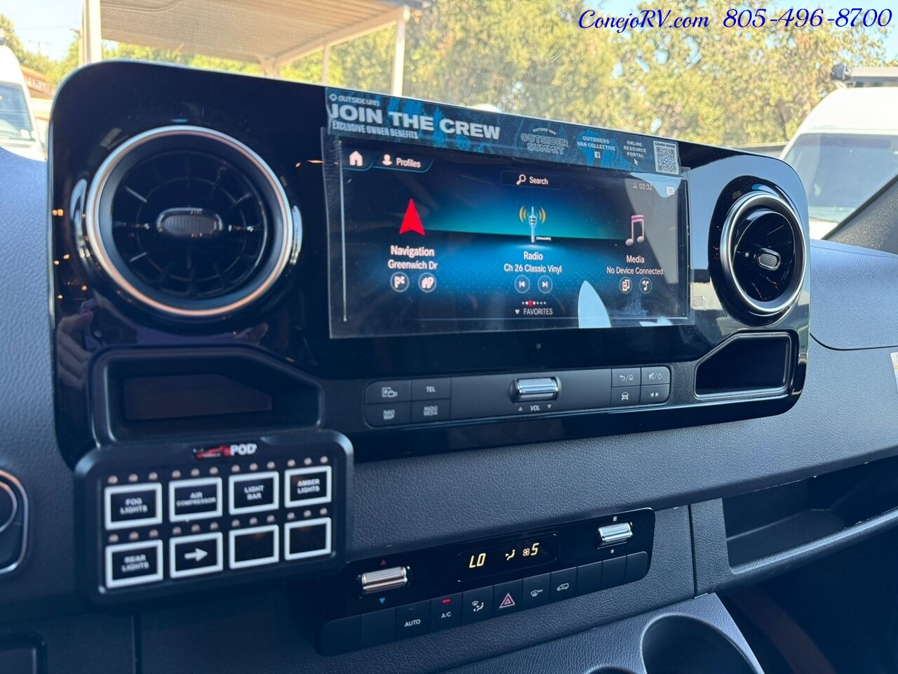 2024 Outside Van Syncline Mercedes 144 Turbo Diesel 1030AH Lithium AWD Adventure Van Custom Upgrades DEALER DEMO - Photo 43 - Thousand Oaks, CA 91360