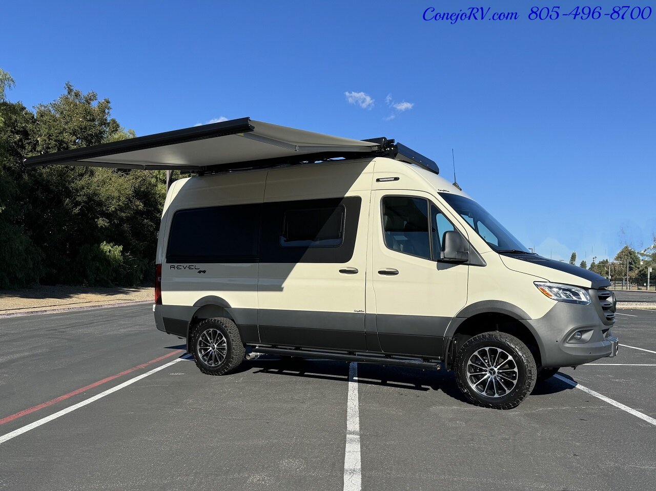 2024 Winnebago Revel 44E 4X4 Sprinter Mercedes Turbo Diesel, 320 AH Lithium  Custom Upgrades - Photo 43 - Thousand Oaks, CA 91360