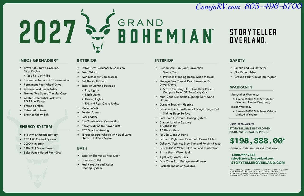 2027 Storyteller Overland Grand Bohemian INEOS GRENADIER®   - Photo 49 - Thousand Oaks, CA 91360
