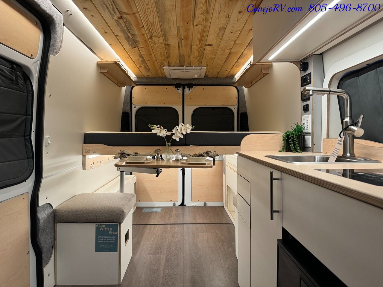 2024 Dave & Matt Vans LV5.1 Lithium Kitchenette Rear Bed Roof AC 3K Inverter   - Photo 5 - Thousand Oaks, CA 91360