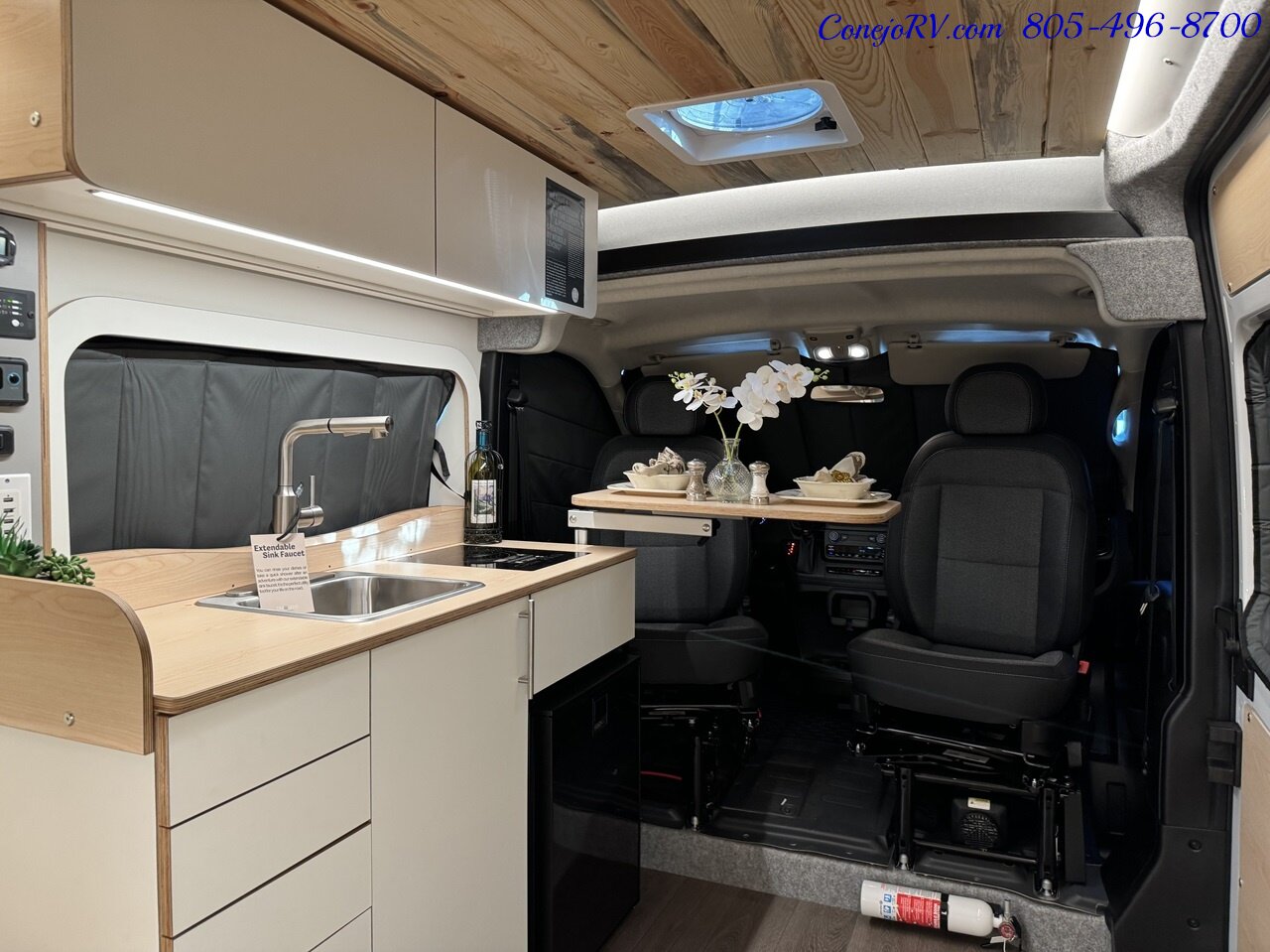 2024 Dave & Matt Vans LV5.1 Lithium Kitchenette Rear Bed Roof AC 3K Inverter   - Photo 22 - Thousand Oaks, CA 91360