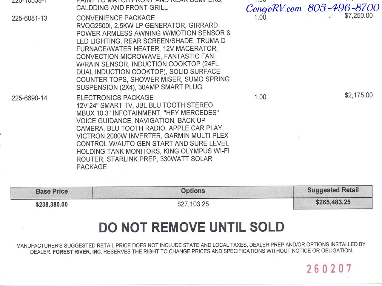 2026 Coachmen Galleria 24RB AWD Convertible Twin Beds Mercedes Turbo Diesel Sprinter - Photo 50 - Thousand Oaks, CA 91360