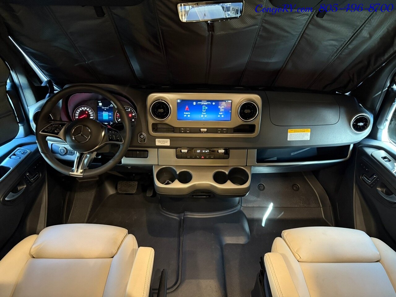 2026 Winnebago Navion 24R AWD Single Slide Theater Seats Mercedes Turbo  Diesel Full Body Paint - Photo 40 - Thousand Oaks, CA 91360