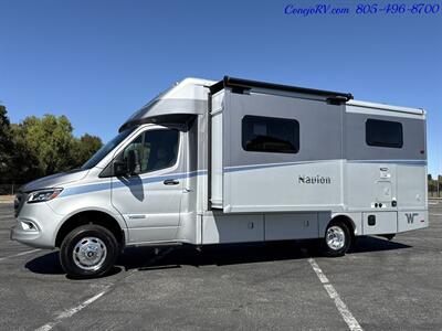 2026 Winnebago Navion 24R AWD Single Slide Theater Seats Mercedes Turbo  Diesel Full Body Paint