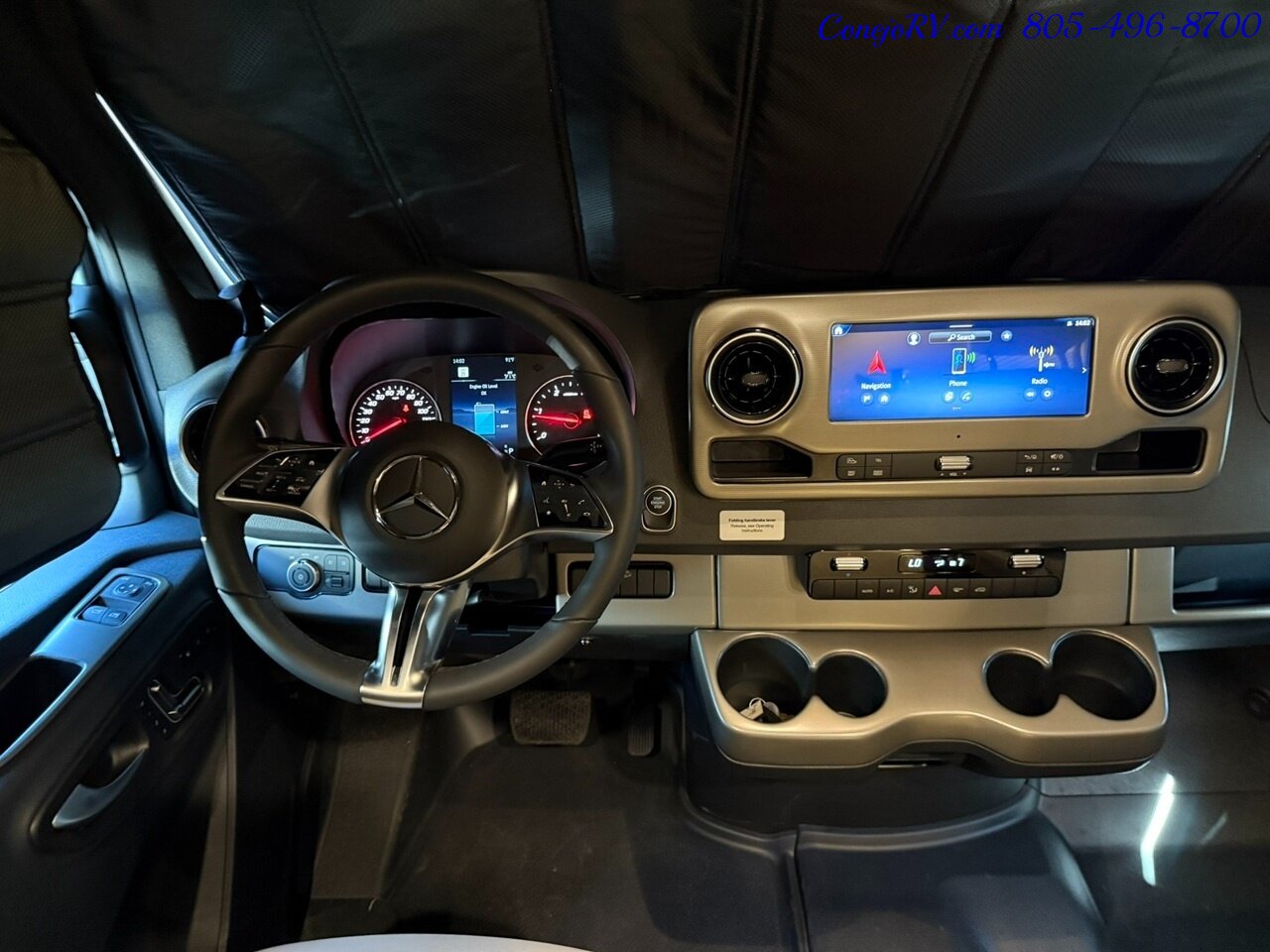 2026 Winnebago Navion 24R AWD Single Slide Theater Seats Mercedes Turbo  Diesel Full Body Paint - Photo 41 - Thousand Oaks, CA 91360