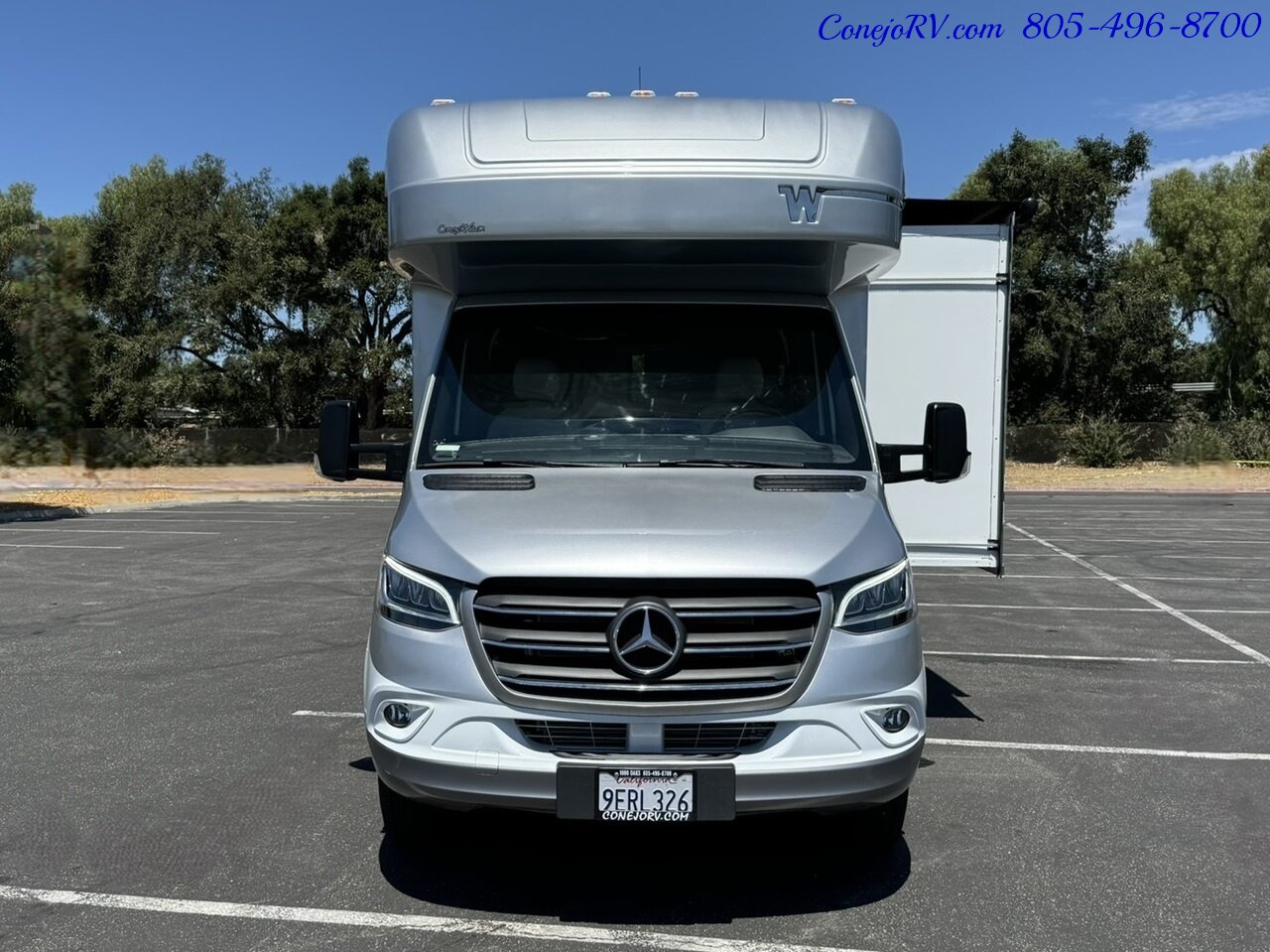 2023 WINNEBAGO NAVION 24D  Full Wall Slide-Out Mercedes Turbo Diesel  Full Body Paint 11K Miles - Photo 49 - Thousand Oaks, CA 91360