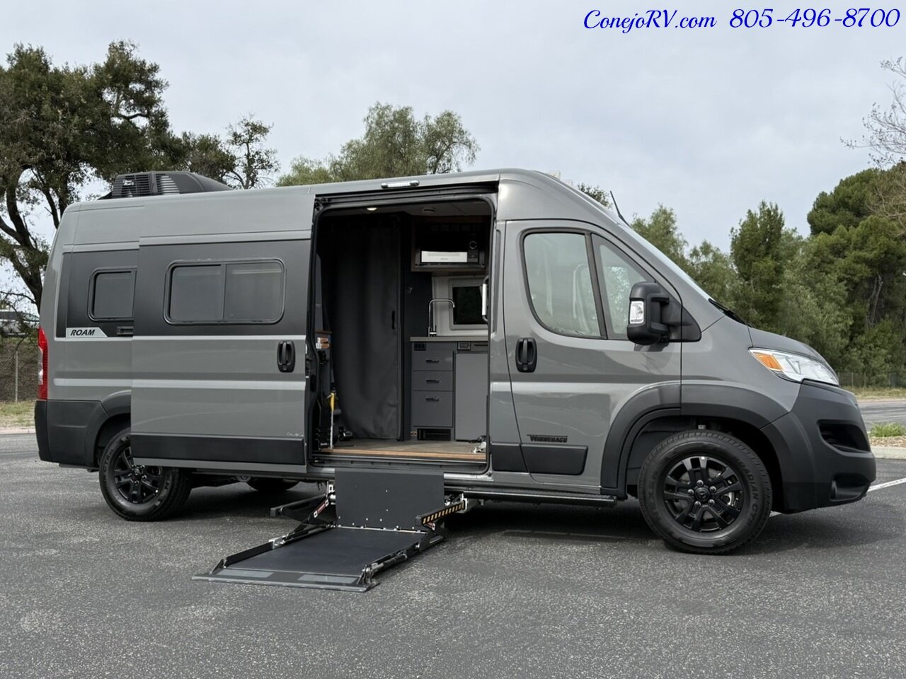 2024 Winnebago Roam 59RB Accessibility Power Lift Power Lounge Full Galley   - Photo 4 - Thousand Oaks, CA 91360