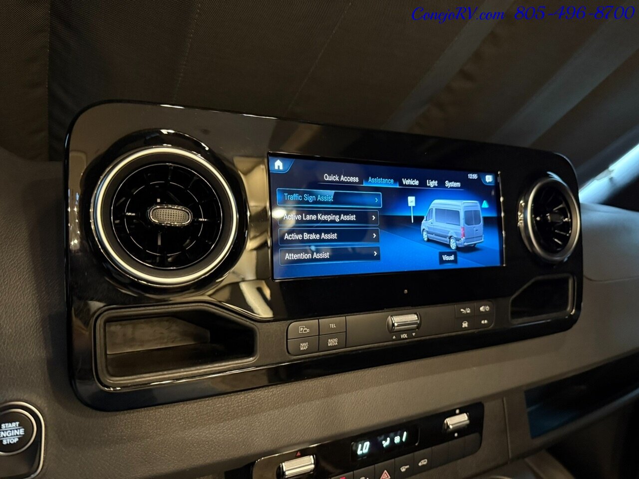 2020 Tiffin Wayfarer 25RW Murphy Bed Full Wall Slide-Out Theater Seats  Mercedes Turbo Diesel Full Body Paint - Photo 44 - Thousand Oaks, CA 91360