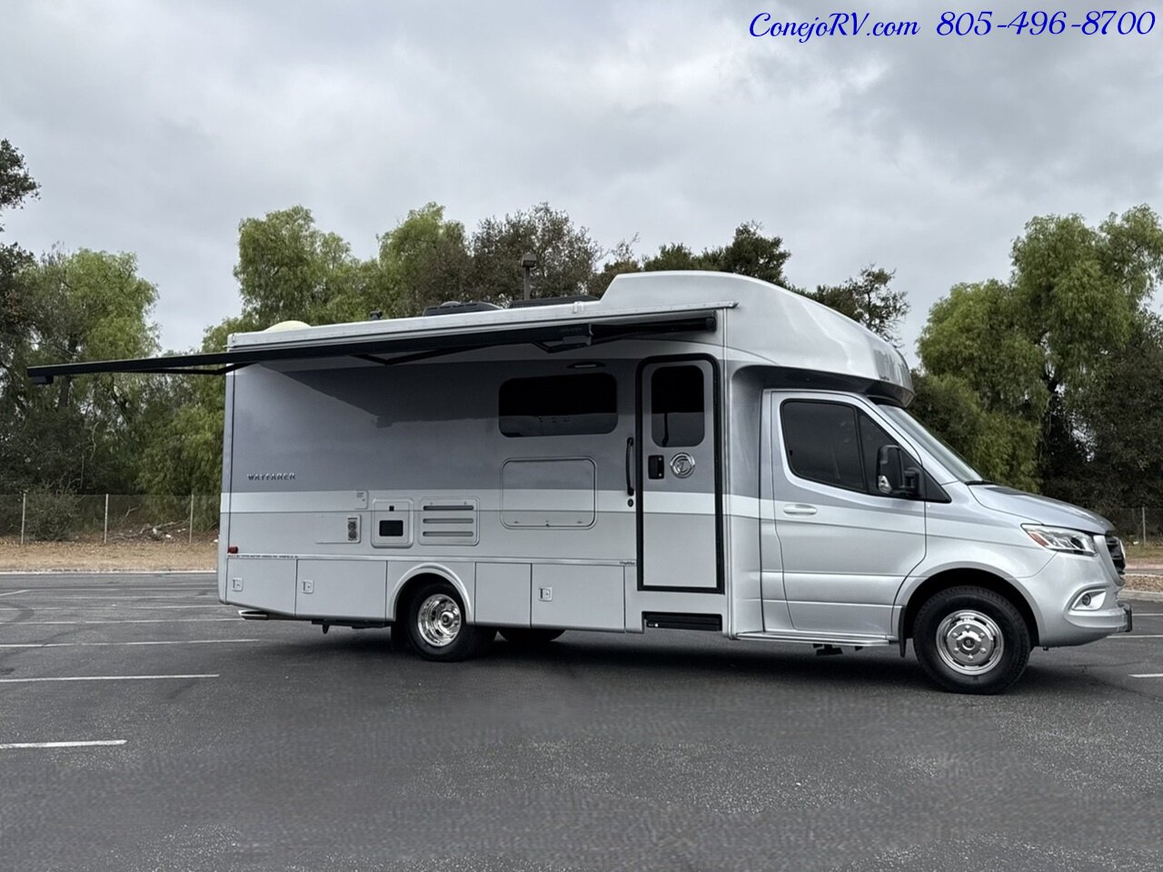 2020 Tiffin Wayfarer 25RW Murphy Bed Full Wall Slide-Out Theater Seats  Mercedes Turbo Diesel Full Body Paint - Photo 53 - Thousand Oaks, CA 91360