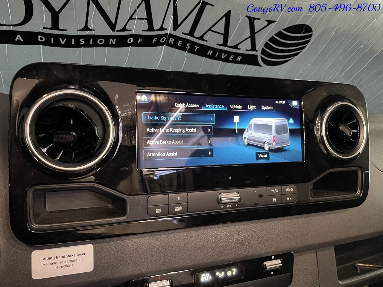 2024 DYNAMAX Isata 3 Series 24FW Full-Wall Slide HYDRAULIC LEVELERS Full Body Paint  Mercedes Turbo Diesel - Photo 36 - Thousand Oaks, CA 91360