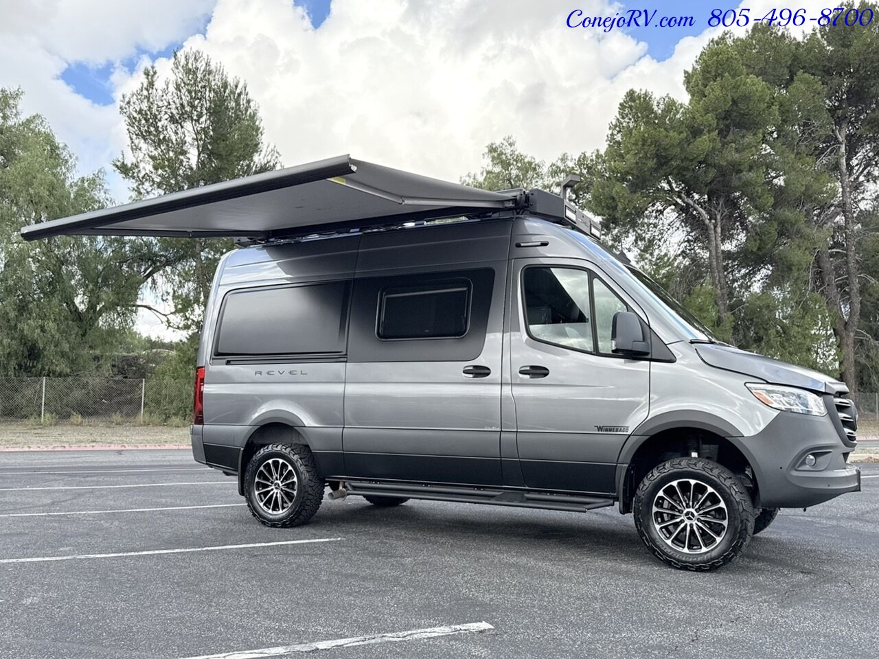 2024 Winnebago Revel 44EC 2.5-1 AWD Sprinter Mercedes Turbo Diesel, 8.4KWH  Lithionics System 26K Miles - Photo 39 - Thousand Oaks, CA 91360