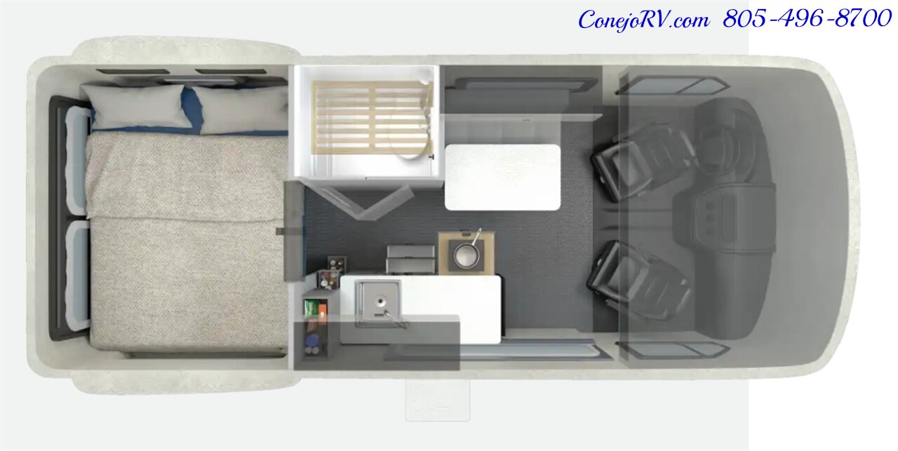 2024 Winnebago Revel 44EC 2.5-1 AWD Sprinter Mercedes Turbo Diesel, 8.4KWH  Lithionics System 26K Miles - Photo 45 - Thousand Oaks, CA 91360