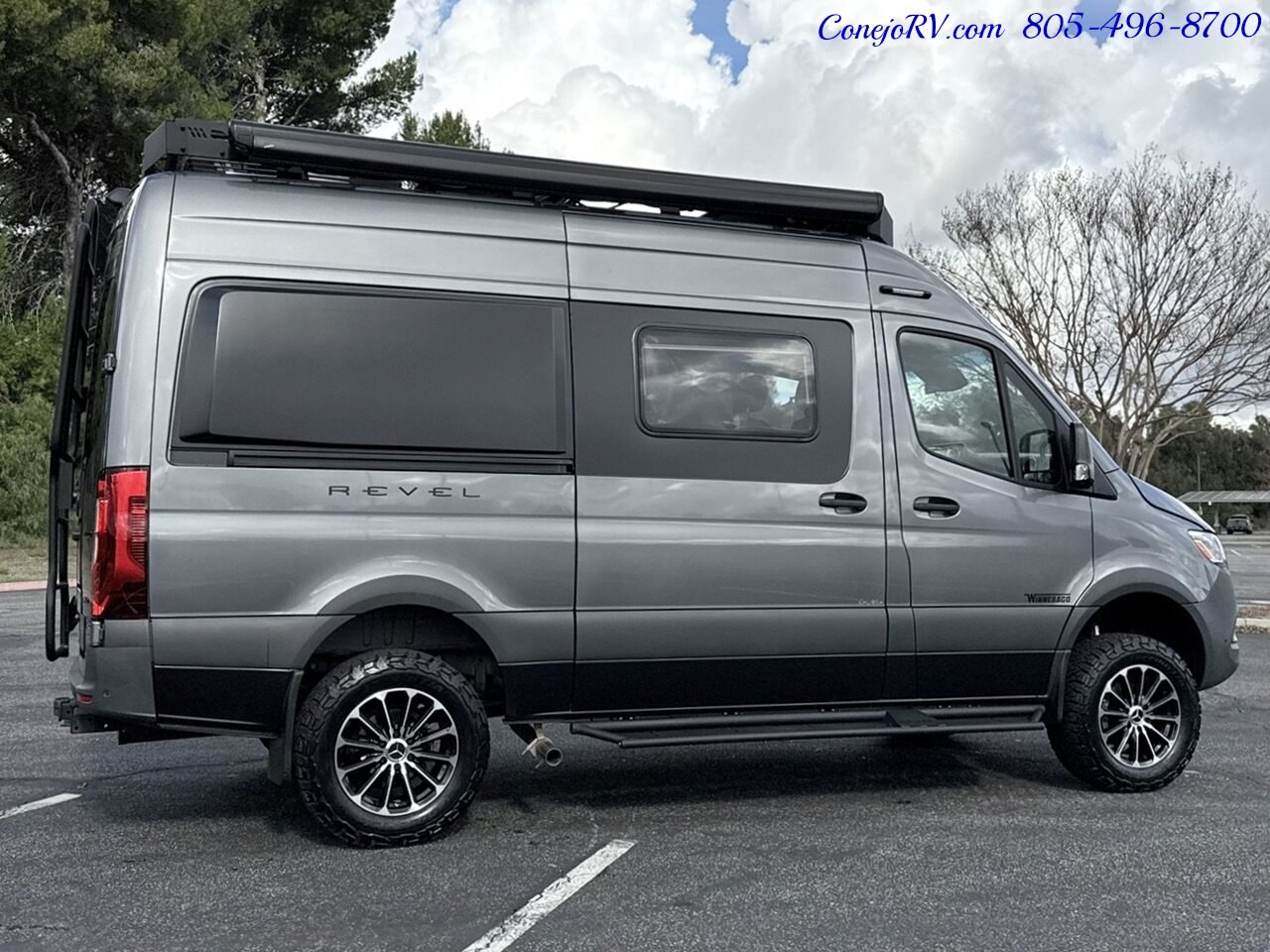 2024 Winnebago Revel 44EC 2.5-1 AWD Sprinter Mercedes Turbo Diesel, 8.4KWH  Lithionics System 26K Miles - Photo 4 - Thousand Oaks, CA 91360