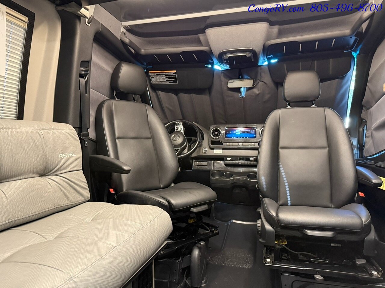 2024 Winnebago Revel 44EC 2.5-1 AWD Sprinter Mercedes Turbo Diesel, 8.4KWH  Lithionics System 26K Miles - Photo 32 - Thousand Oaks, CA 91360