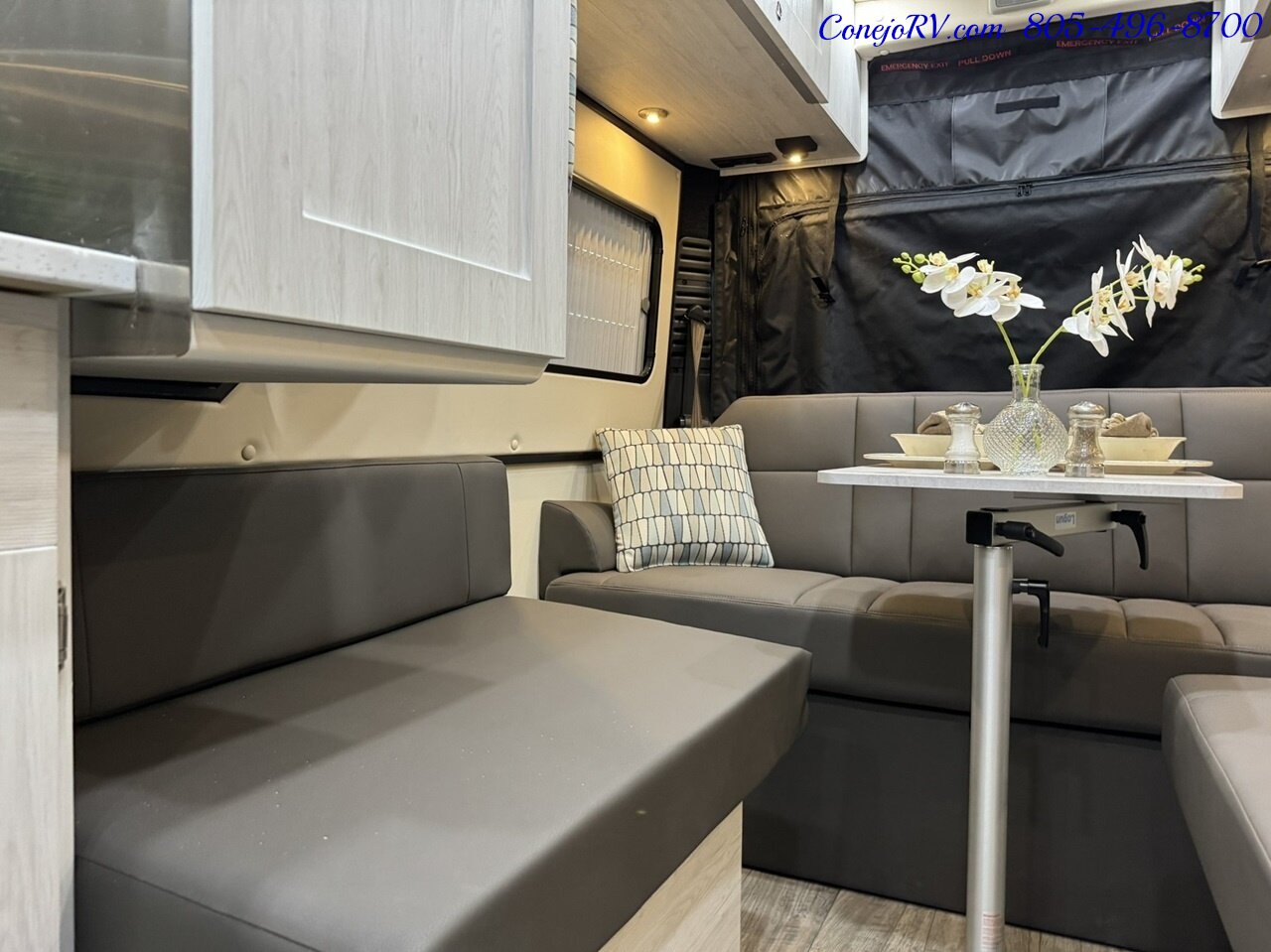 2024 Roadtrek Zion Slumber 3500 EXT 600AH Lithium System Power Rear Lounge  Pop Top - Photo 18 - Thousand Oaks, CA 91360