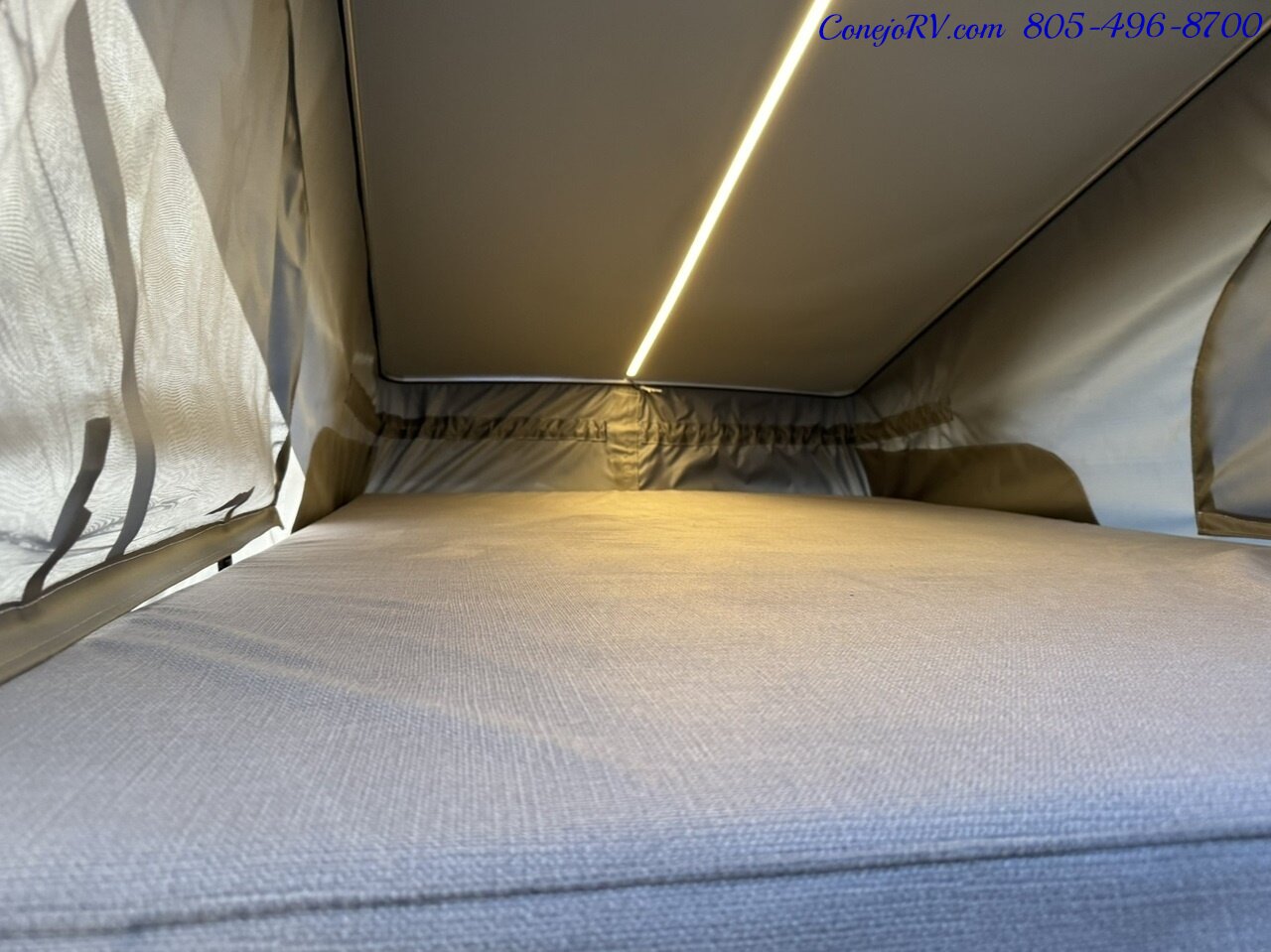 2024 Roadtrek Zion Slumber 3500 EXT 600AH Lithium System Power Rear Lounge  Pop Top - Photo 32 - Thousand Oaks, CA 91360