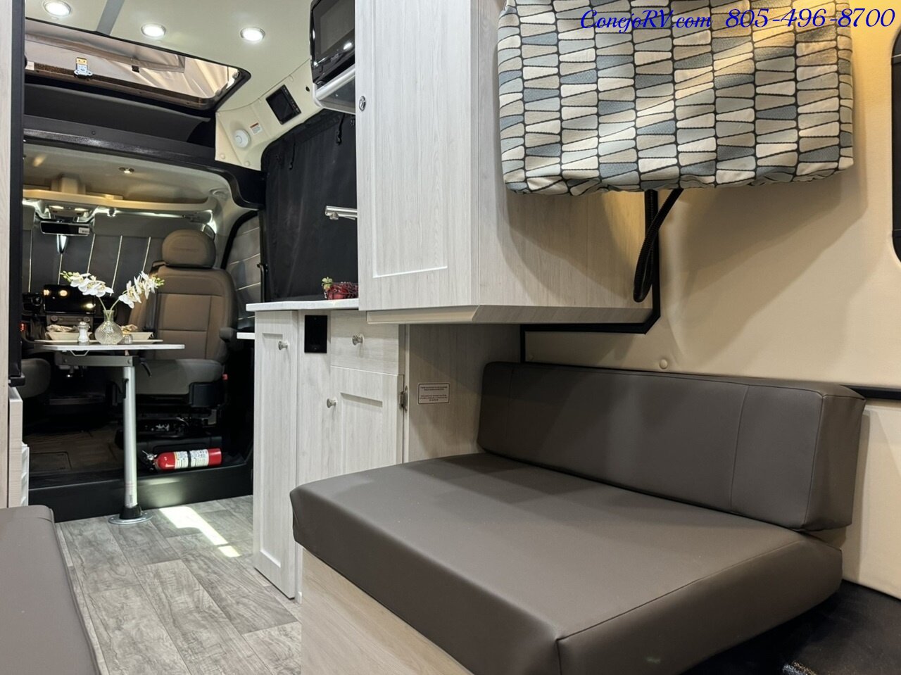 2024 Roadtrek Zion Slumber 3500 EXT 600AH Lithium System Power Rear Lounge  Pop Top - Photo 25 - Thousand Oaks, CA 91360