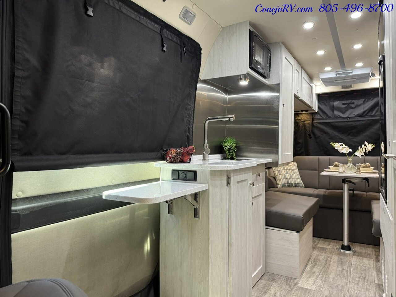 2024 Roadtrek Zion Slumber 3500 EXT 600AH Lithium System Power Rear Lounge  Pop Top - Photo 7 - Thousand Oaks, CA 91360