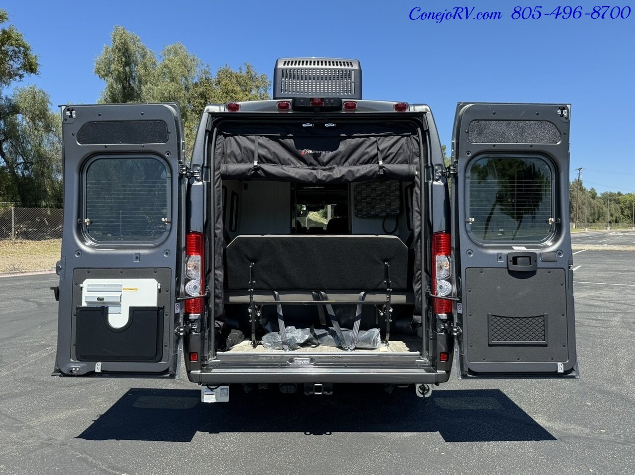 2024 Roadtrek Zion Slumber 3500 EXT 600AH Lithium System Power Rear Lounge  Pop Top - Photo 42 - Thousand Oaks, CA 91360