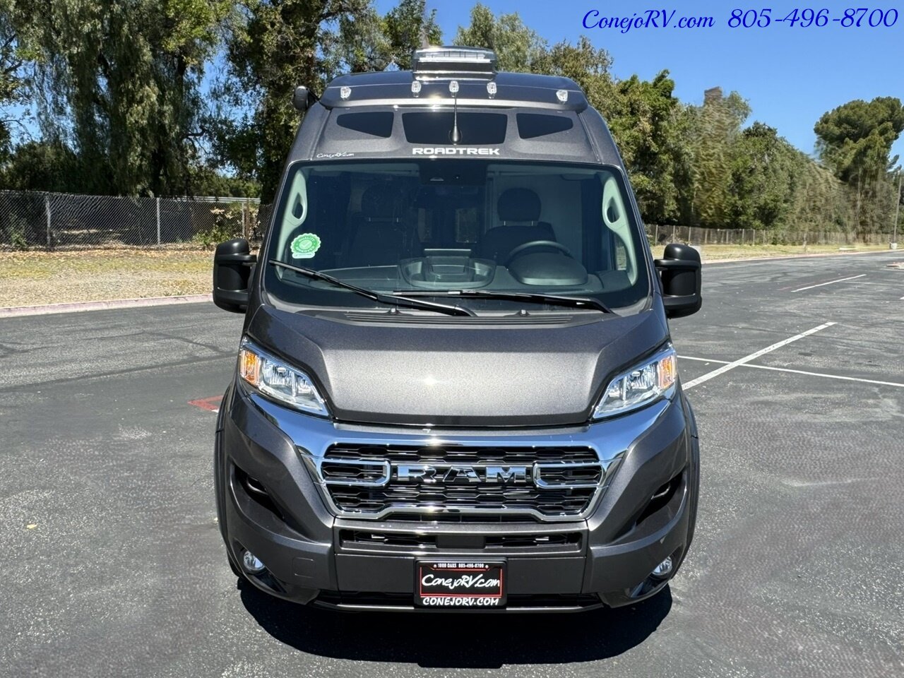 2024 Roadtrek Zion Slumber 3500 EXT 600AH Lithium System Power Rear Lounge  Pop Top - Photo 44 - Thousand Oaks, CA 91360