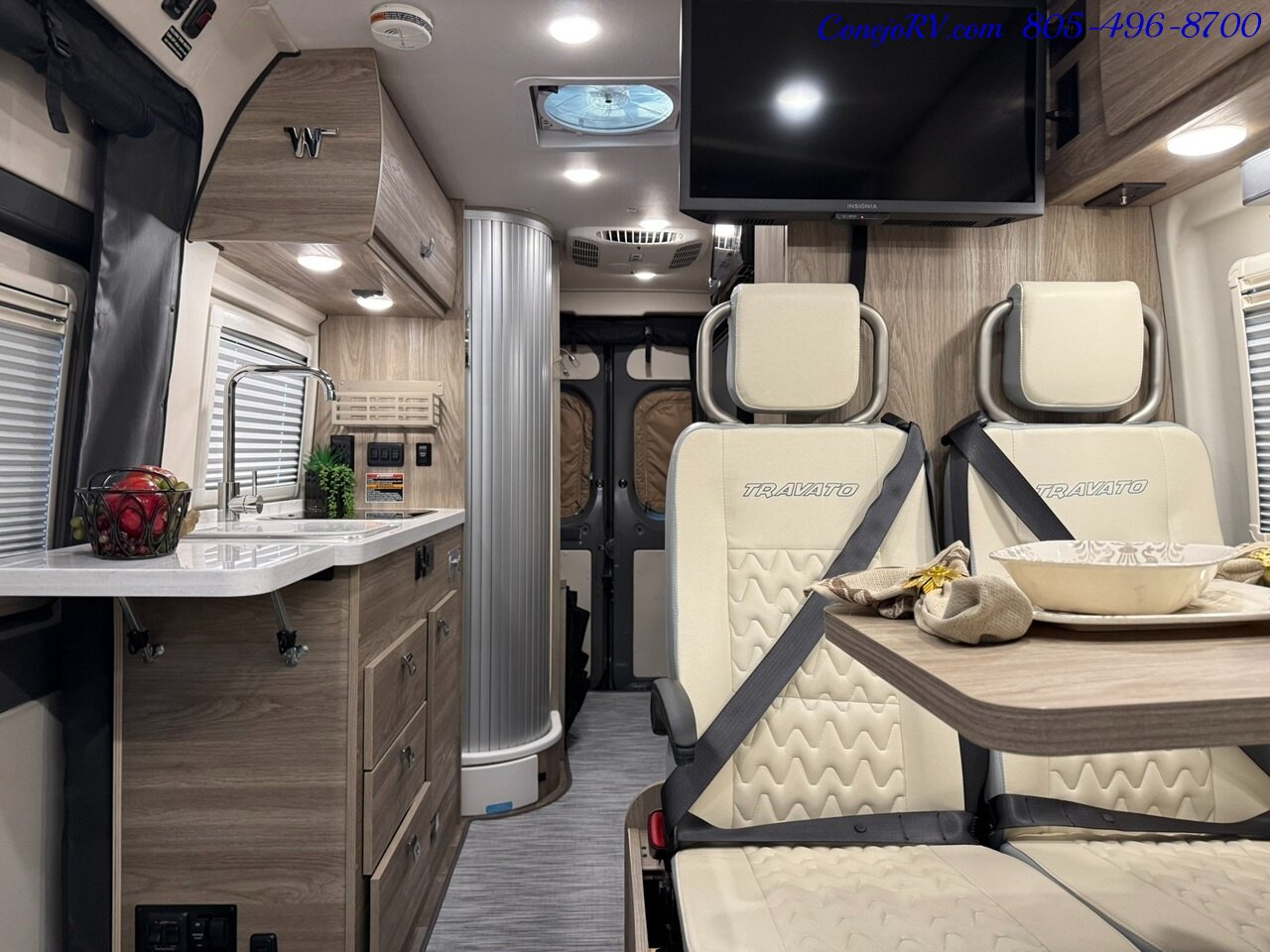 2023 Winnebago Travato 59G Touring Coach Full Galley Murphy Bed 8K Miles - Photo 5 - Thousand Oaks, CA 91360