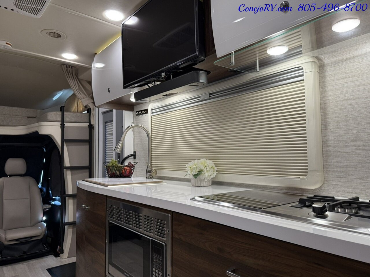 2022 Winnebago View 24D Full Wall Slide-Out Theater Seats Mercedes Turbo  Diesel - Photo 18 - Thousand Oaks, CA 91360