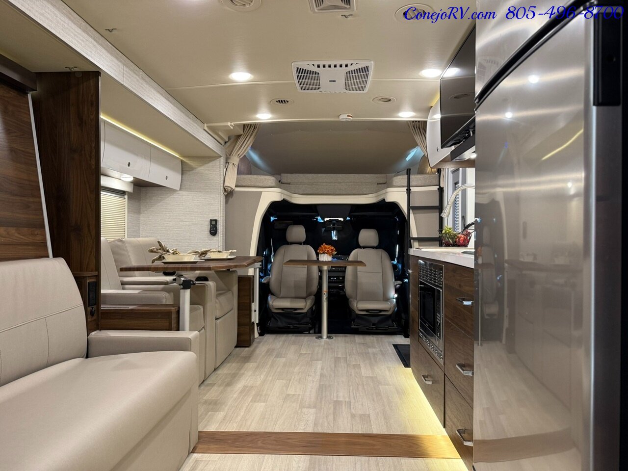 2022 Winnebago View 24D Full Wall Slide-Out Theater Seats Mercedes Turbo  Diesel - Photo 27 - Thousand Oaks, CA 91360