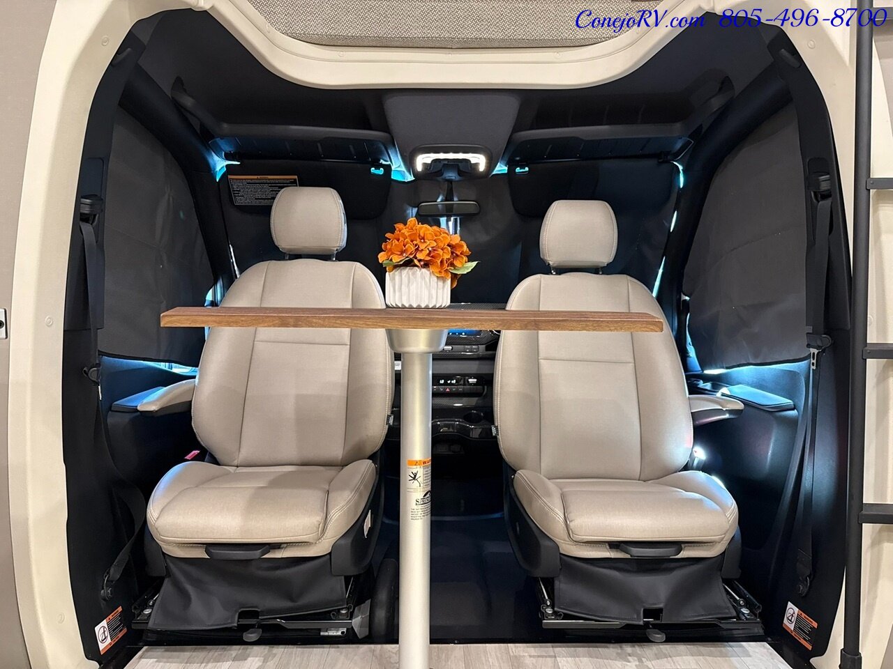 2022 Winnebago View 24D Full Wall Slide-Out Theater Seats Mercedes Turbo  Diesel - Photo 30 - Thousand Oaks, CA 91360