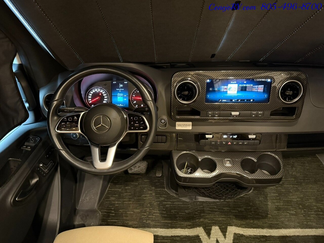 2020 Winnebago Boldt 70BL Volta Lithium System Mercedes Turbo Diesel 28K  Miles - Photo 37 - Thousand Oaks, CA 91360