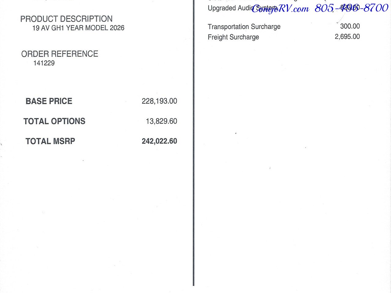 2026 Tiffin GH1 AWD Sprinter Mercedes Turbo Diesel 540AH Battle  Born Lithium Ion Kit - Photo 49 - Thousand Oaks, CA 91360