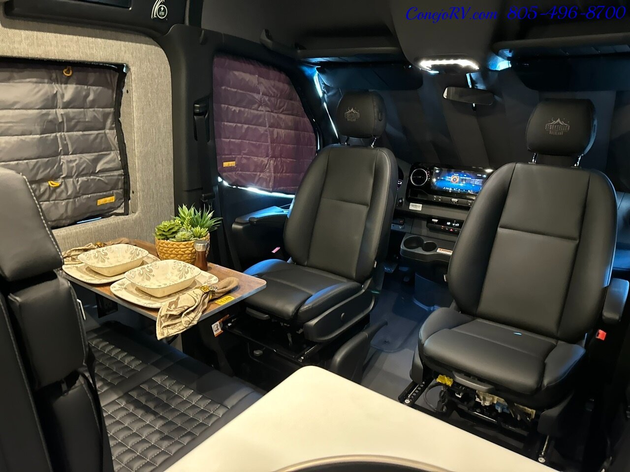 2024 Storyteller Overland Stealth Mode ***15K FACTORY REBATE!!!*** AWD Lithonics Lithium  System Mercedes Sprinter Turbo Diesel - Photo 31 - Thousand Oaks, CA 91360