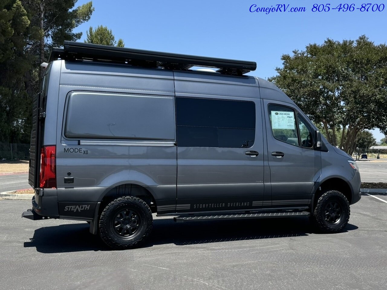 2024 Storyteller Overland Stealth Mode ***15K FACTORY REBATE!!!*** AWD Lithonics Lithium  System Mercedes Sprinter Turbo Diesel - Photo 4 - Thousand Oaks, CA 91360