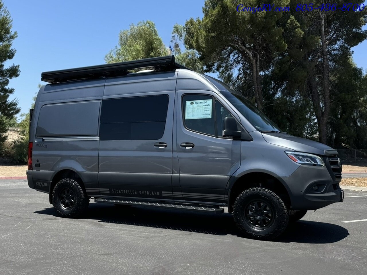 2024 Storyteller Overland Stealth Mode ***15K FACTORY REBATE!!!*** AWD Lithonics Lithium  System Mercedes Sprinter Turbo Diesel - Photo 3 - Thousand Oaks, CA 91360