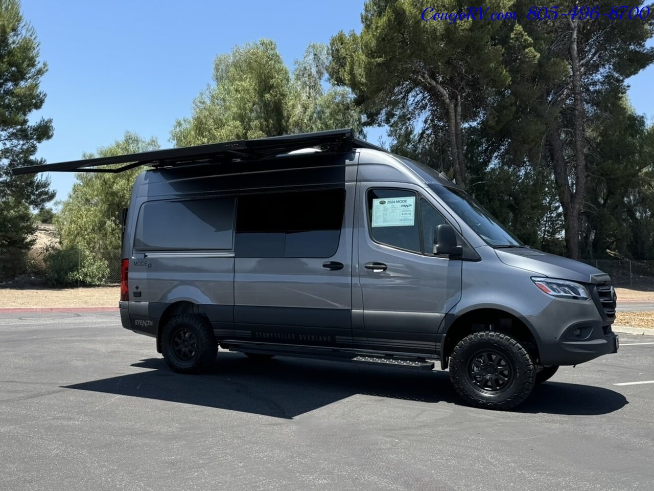 2024 Storyteller Overland Stealth Mode ***15K FACTORY REBATE!!!*** AWD Lithonics Lithium  System Mercedes Sprinter Turbo Diesel - Photo 46 - Thousand Oaks, CA 91360