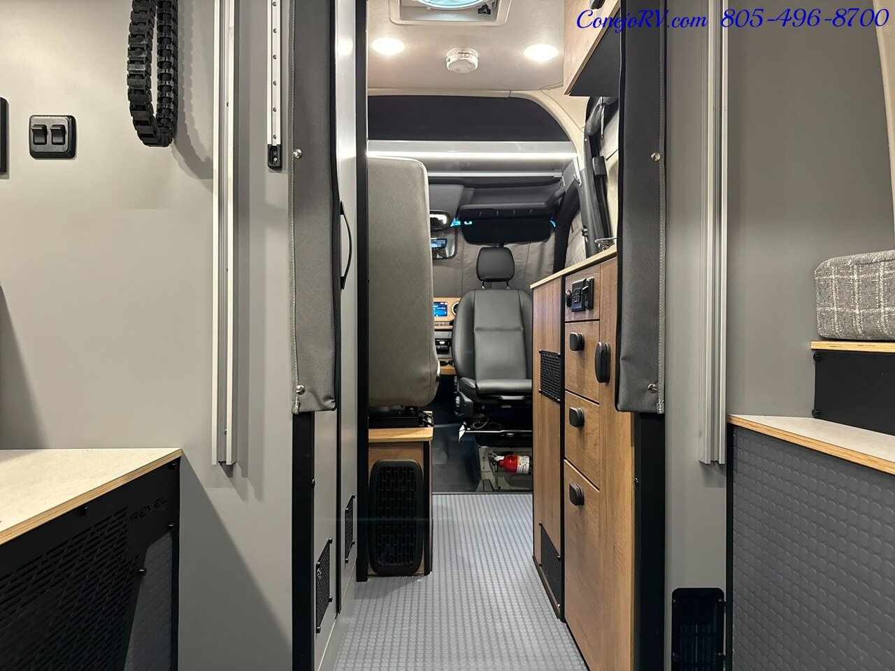 2025 Winnebago Revel 44E AWD Sprinter Mercedes Turbo Diesel, 8.4KWH  Lithionics System - Photo 27 - Thousand Oaks, CA 91360