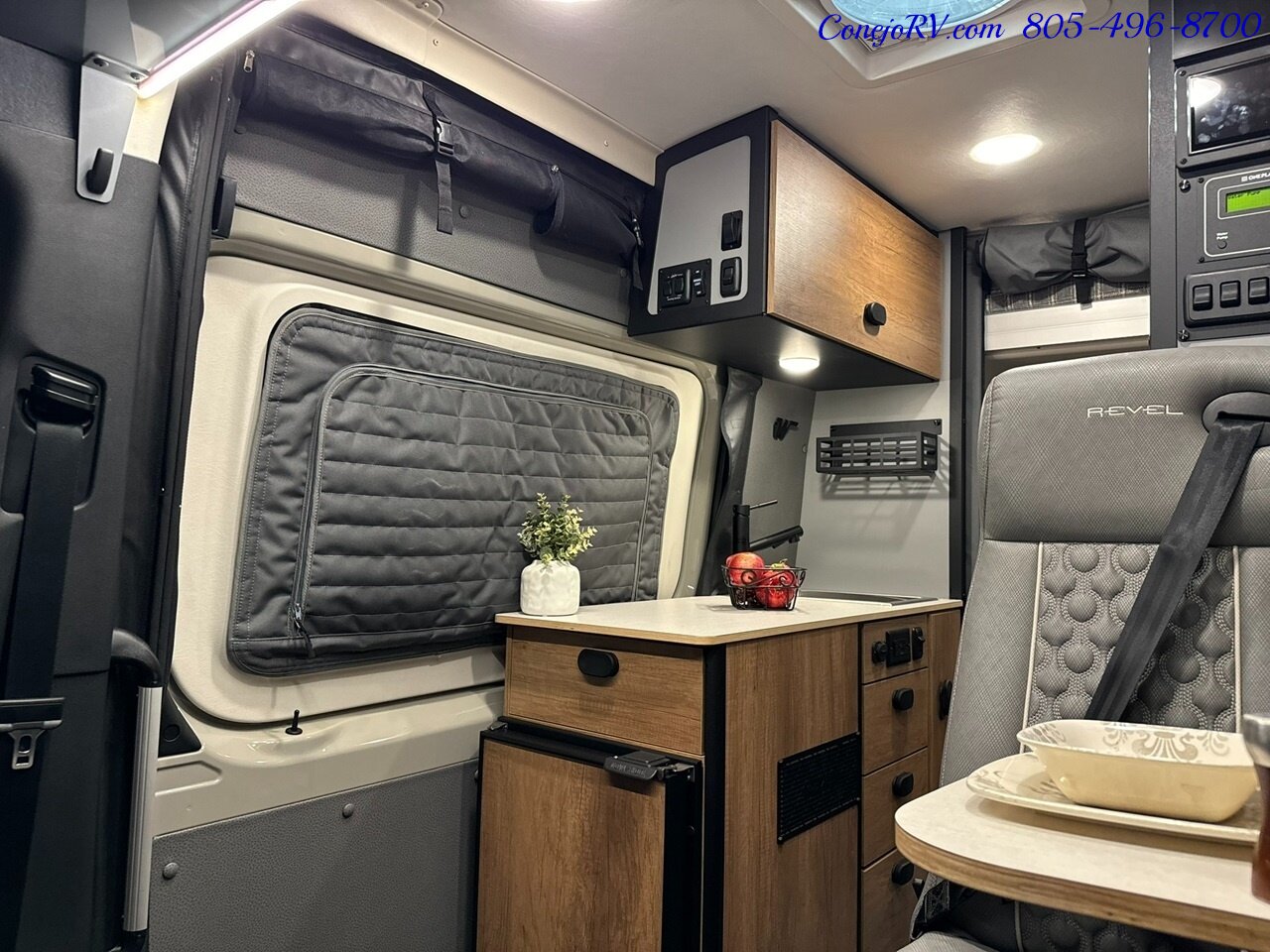 2025 Winnebago Revel 44E AWD Sprinter Mercedes Turbo Diesel, 8.4KWH  Lithionics System - Photo 7 - Thousand Oaks, CA 91360