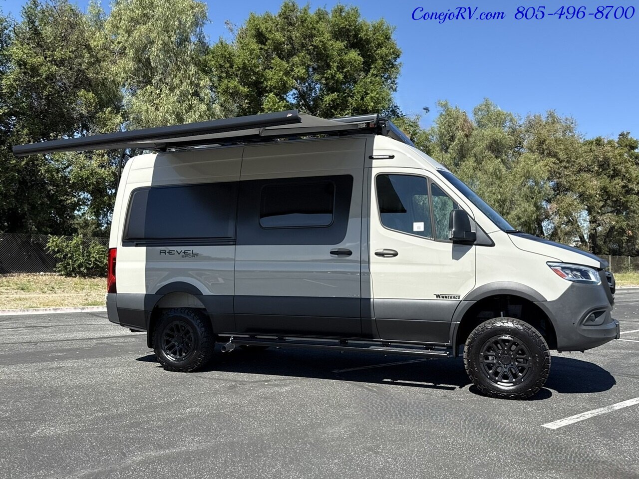 2025 Winnebago Revel Sport 44N AWD Sprinter Mercedes Turbo Diesel, 4.1KWH Lithionics Lithium System - Photo 41 - Thousand Oaks, CA 91360