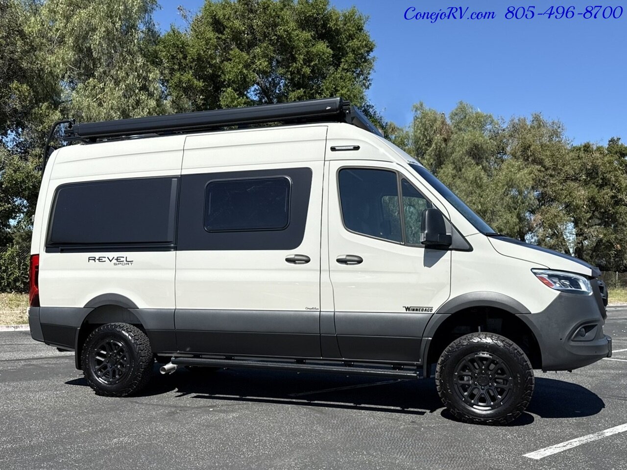 2025 Winnebago Revel Sport 44N AWD Sprinter Mercedes Turbo Diesel, 4.1KWH Lithionics Lithium System - Photo 3 - Thousand Oaks, CA 91360